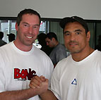 Rickson Gracie and James Sinclaire